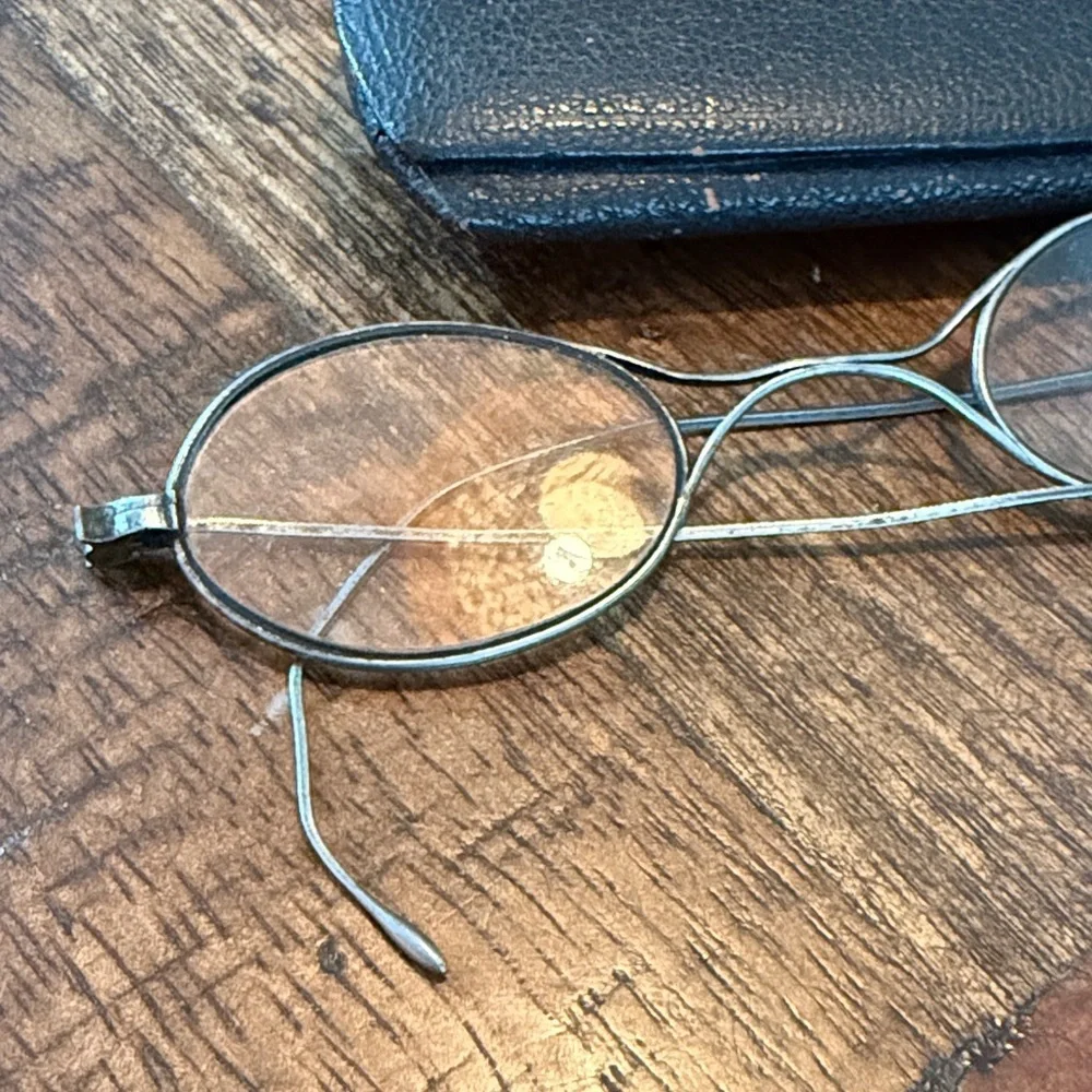 1800’s vintage Silver Glasses small antique collectors